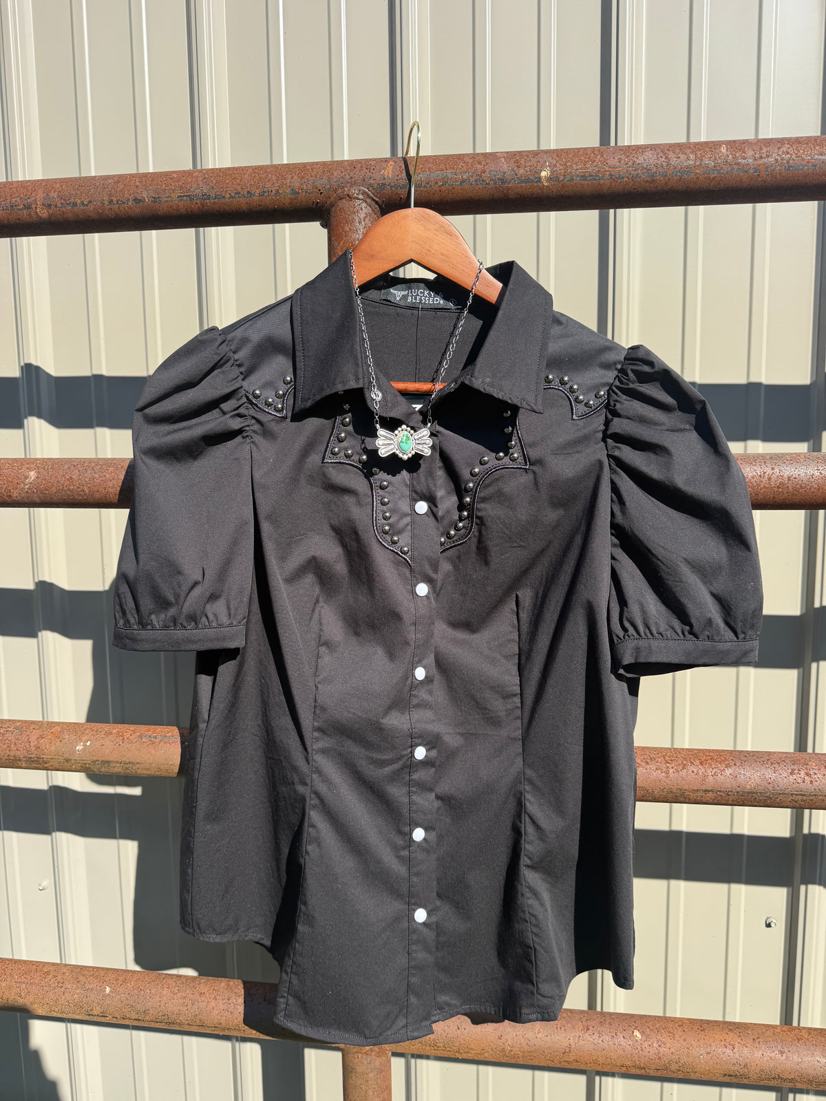 Where the Blacktop Ends Pearl Snap Shirt