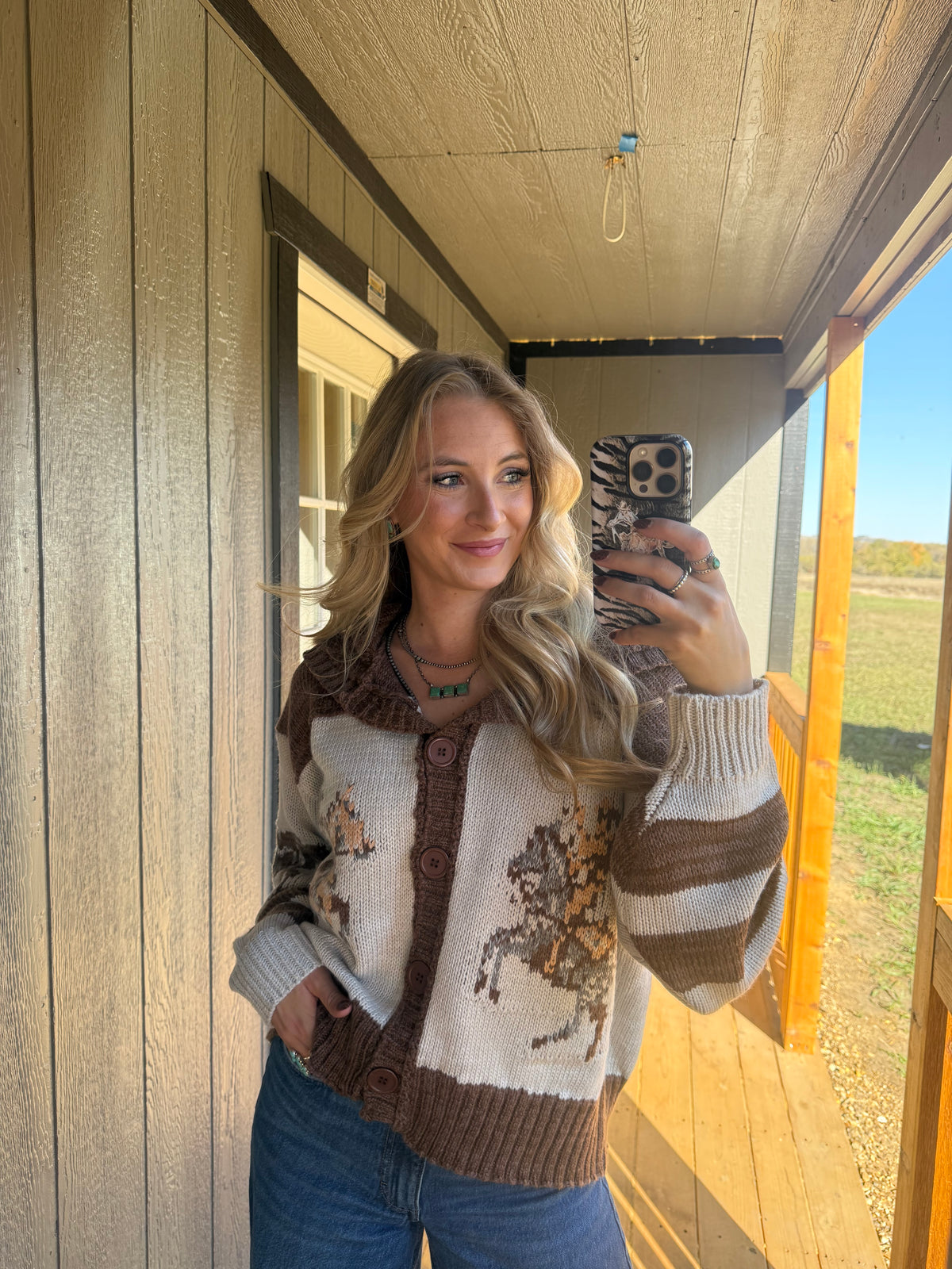 Horse Country Cardigan