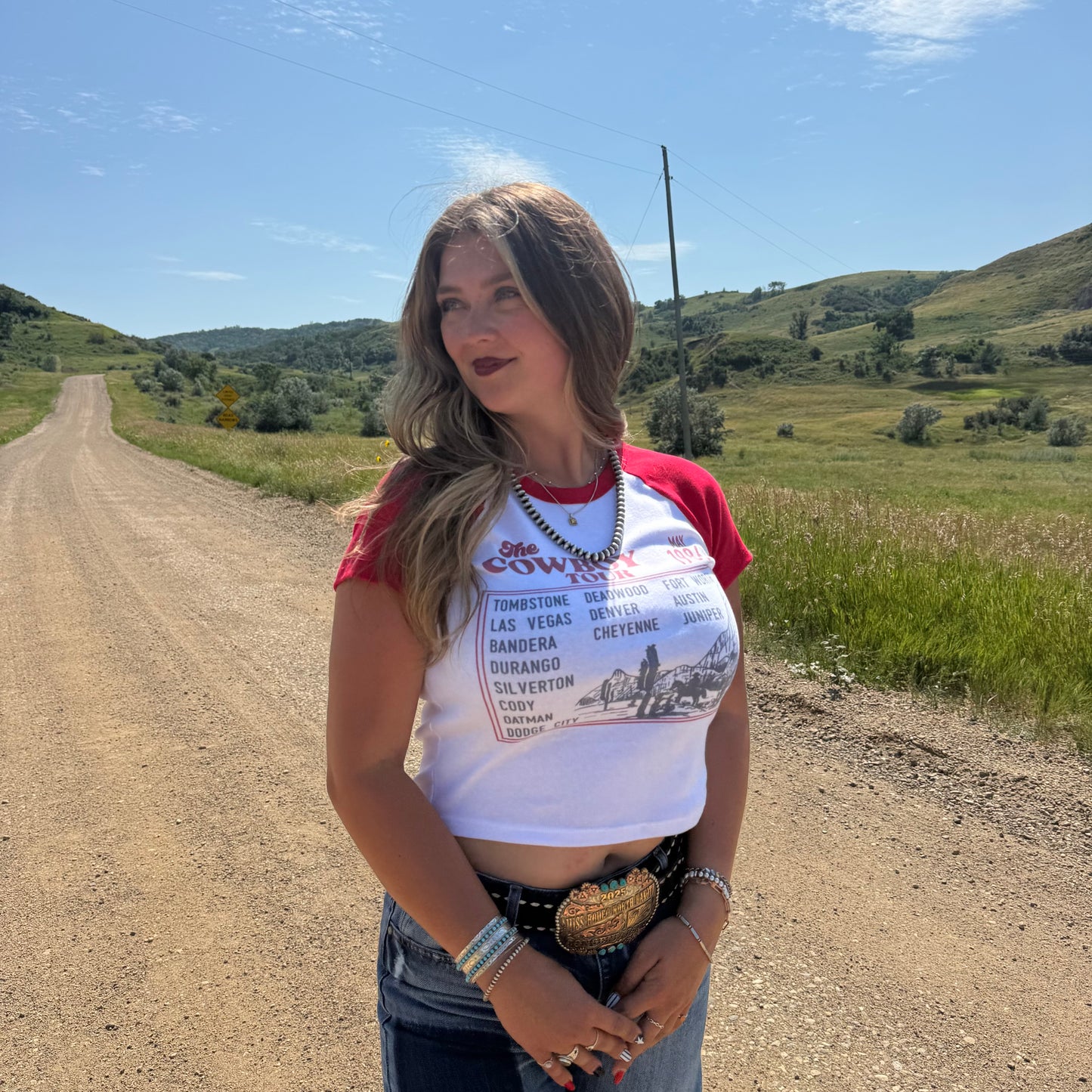 Cowboy Tour Baby Tee