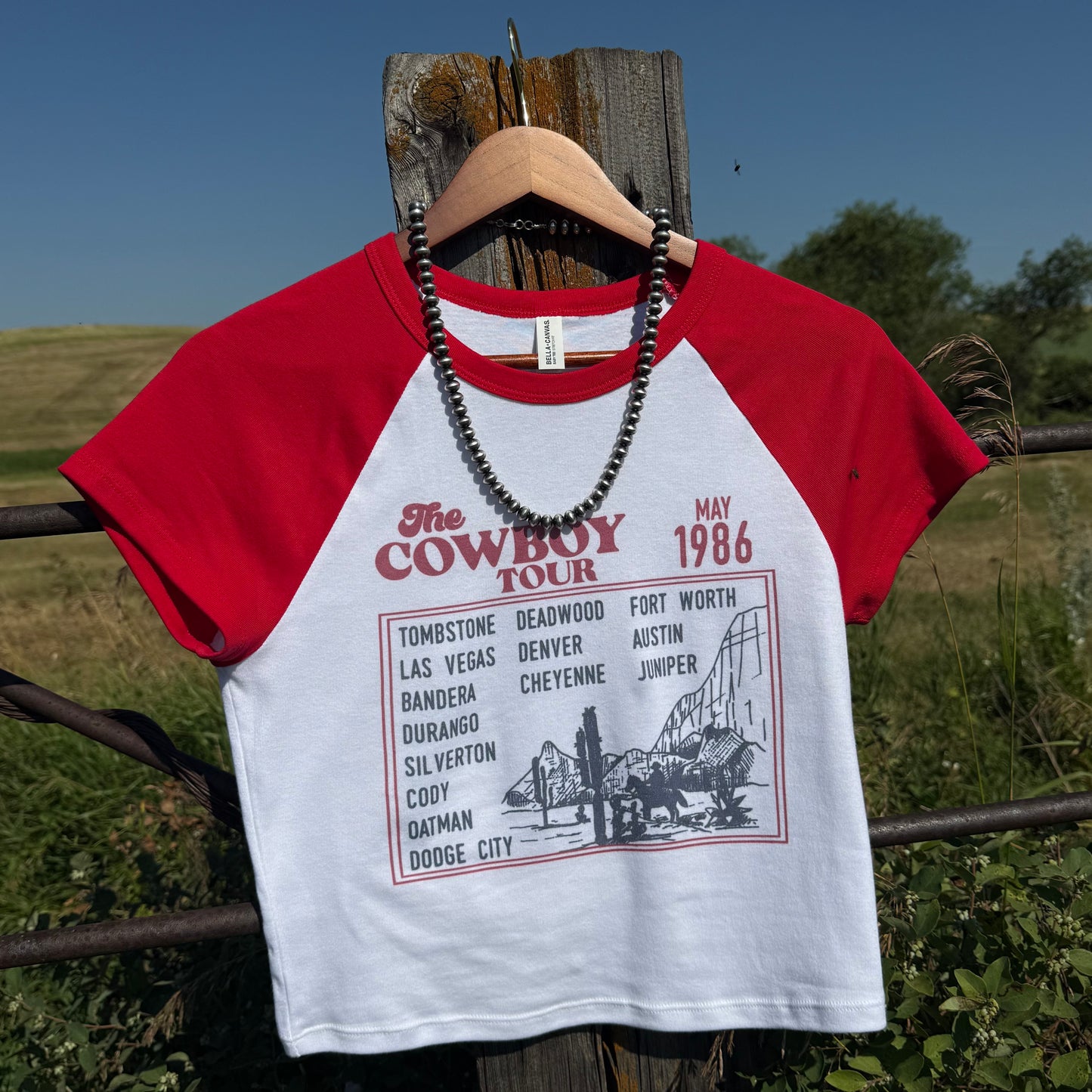 Cowboy Tour Baby Tee